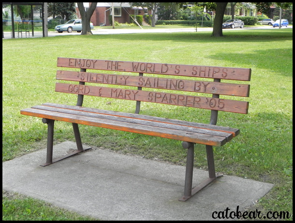 Windsor park bench