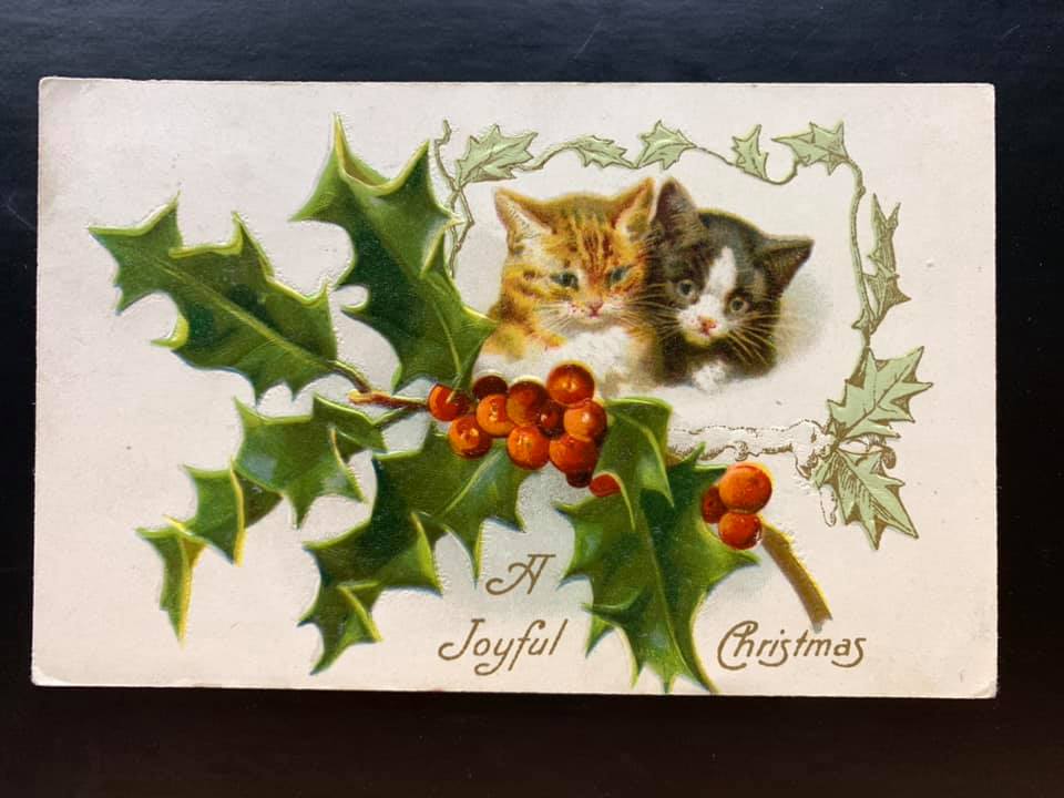 vintage Christmas postcard