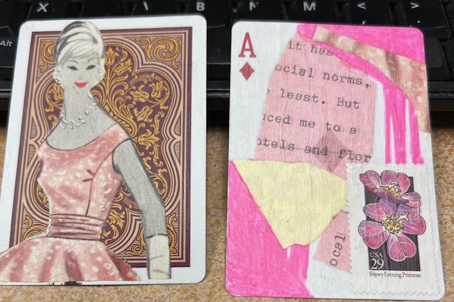 misc. march altered playing card